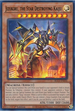 Jizukiru, the Star Destroying Kaiju - BLC1-EN036 - Ultra Rare (Silver)