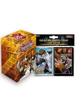 Combo Deck Box + Sleeves (100 sleeves) Oficiais Konami - Yugi & Kaiba Quarter Century