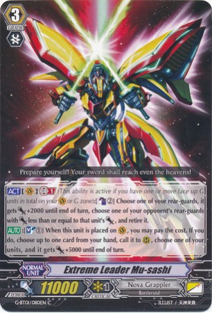 Extreme Leader Mu-sashi - G-BT01/080EN - C