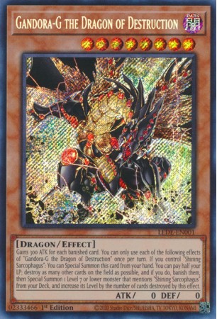 Gandora-G the Dragon of Destruction - LEDE-EN001 - Secret Rare