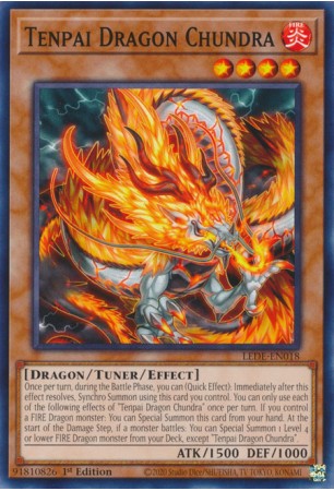 Tenpai Dragon Chundra - LEDE-EN018 - Common