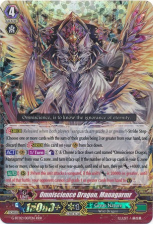Omniscience Dragon, Managarmr - G-BT02/007EN - RRR