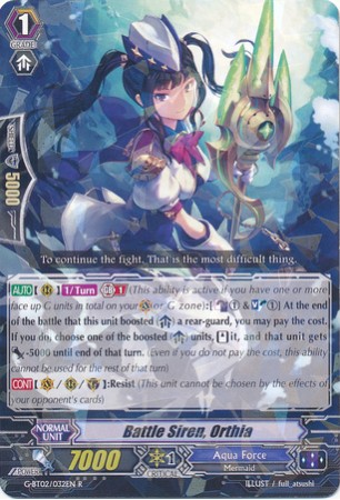 Battle Siren, Orthia - G-BT02/032EN - R