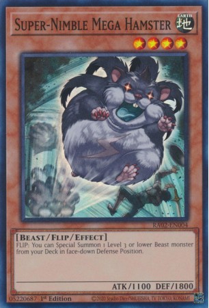 Super-Nimble Mega Hamster - RA02-EN004 - Ultra Rare