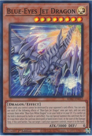 Blue-Eyes Jet Dragon - RA02-EN017 - Ultra Rare