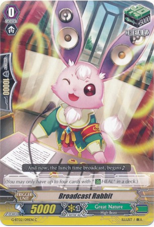 Broadcast Rabbit - G-BT02/091EN - C