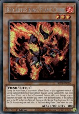 Red Lotus King, Flame Crime - BLTR-EN028 - Secret Rare