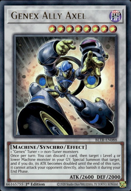 Genex Ally Axel - BLTR-EN088 - Ultra Rare - Duelshop