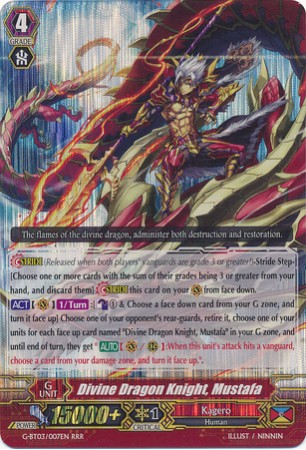 Divine Dragon Knight, Mustafa - G-BT03/007EN - RRR