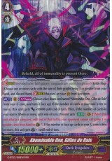 Abominable One, Gilles de Rais - G-BT03/010EN - RRR