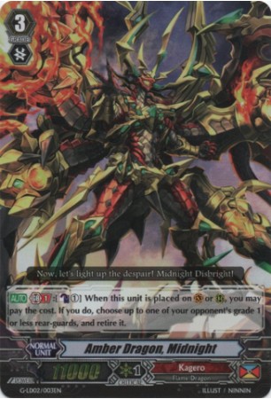 Amber Dragon, Midnight - G-LD02/003EN RRR