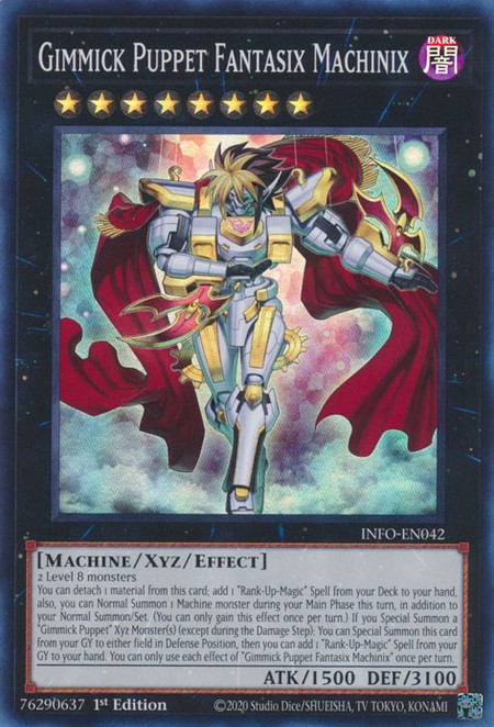 Gimmick Puppet Fantasix Machinix - INFO-EN042 - Super Rare - Duelshop