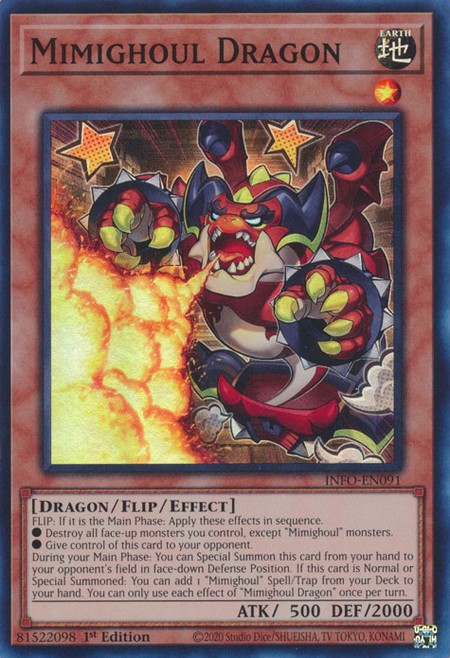 Mimighoul Dragon - INFO-EN091 - Super Rare - Duelshop