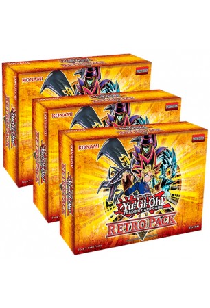 3x Yu-Gi-Oh! Retro Pack - Booster Box (em inglês)