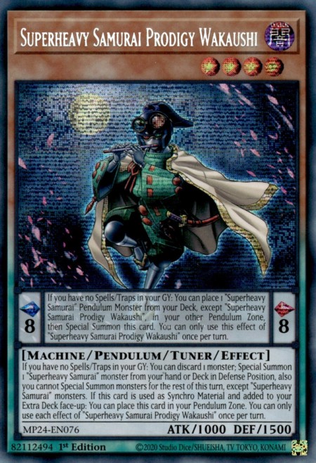 Superheavy Samurai Prodigy Wakaushi - MP24-EN076 - Prismatic