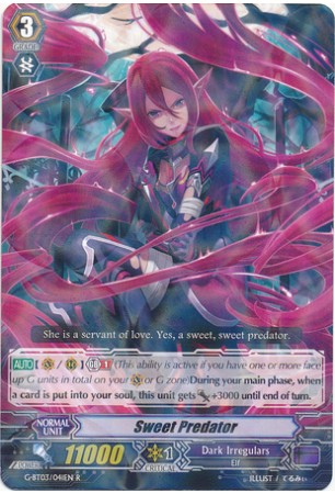 Sweet Predator - G-BT03/041EN - R