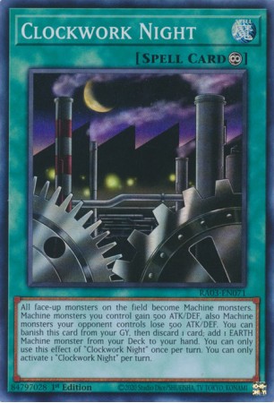 Clockwork Night - RA03-EN071 - Super Rare - Duelshop