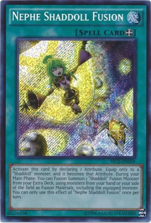 Nephe Shaddoll Fusion - SECE-EN059 - Secret Rare