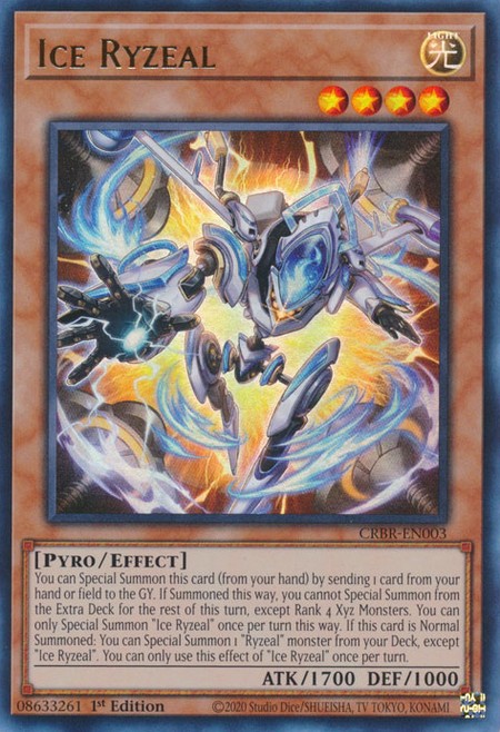 Ice Ryzeal - CRBR-EN003 - Ultra Rare - Duelshop