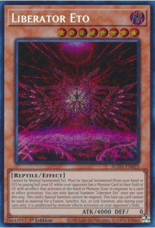 Liberator Eto - SUDA-EN023 - Secret Rare