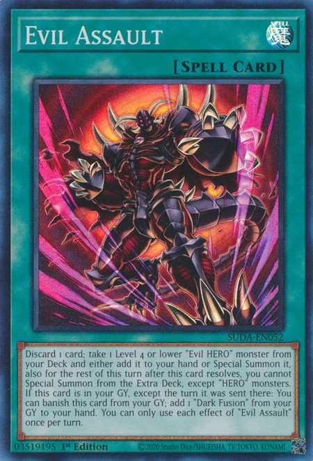 パニッシャー デアデビル　NETFLIXスタチュー Evil Assault - SUDA-EN052 - Super Rare - Duelshop