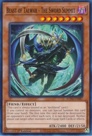 Beast of Talwar - The Sword Summit - SUDA-EN087 - Common