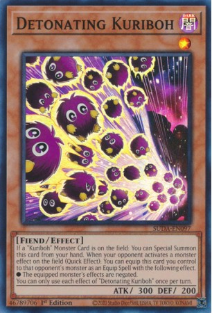 Detonating Kuriboh - SUDA-EN097 - Super Rare