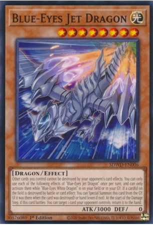 Blue-Eyes Jet Dragon - SDWD-EN006 - Common