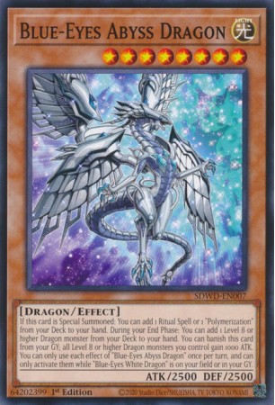 Blue-Eyes Abyss Dragon - SDWD-EN007 - Common