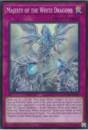 Majesty of the White Dragons - SDWD-EN027 - Super Rare