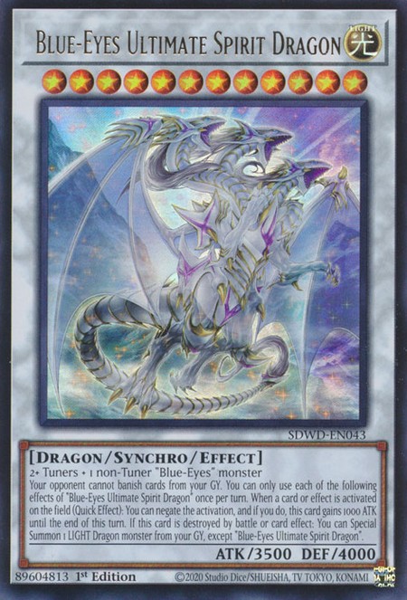 Blue-Eyes Ultimate Spirit Dragon - SDWD-EN043 - Ultra Rare - Duelshop