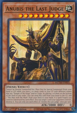 Anubis the Last Judge - MZTM-EN003 - Ultra Rare