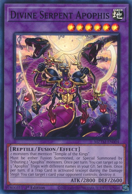 Divine Serpent Apophis - MZTM-EN004 - Super Rare - Duelshop