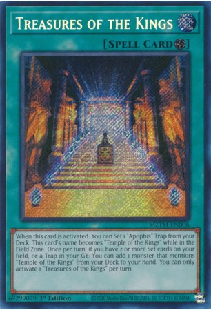 Treasures of the Kings - MZTM-EN006 - Secret Rare