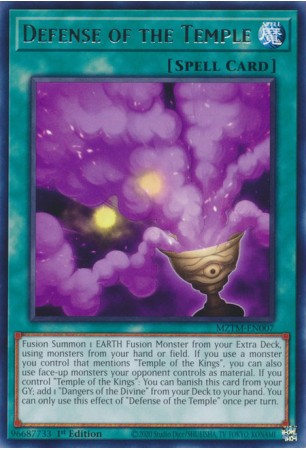 Defense of the Temple - MZTM-EN007 - Rare