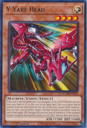 Y-Yare Head - MZTM-EN019 - Rare