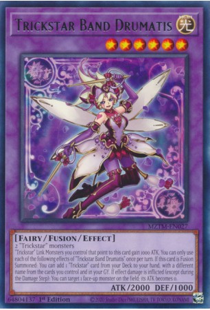 Trickstar Band Drumatis - MZTM-EN027 - Rare