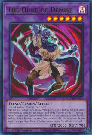 The Duke of Demise - MZTM-EN033 - Ultra Rare