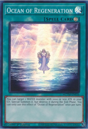 Ocean of Regeneration - MZTM-EN036 - Super Rare