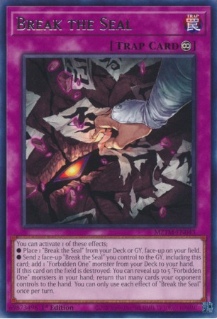 Break the Seal - MZTM-EN043 - Rare