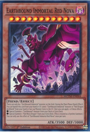 Earthbound Immortal Red Nova - MZTM-EN044 - Super Rare
