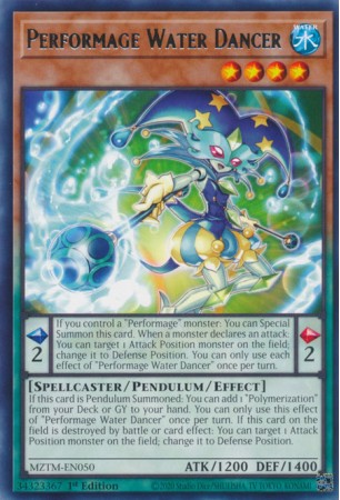 Performage Water Dancer - MZTM-EN050 - Rare