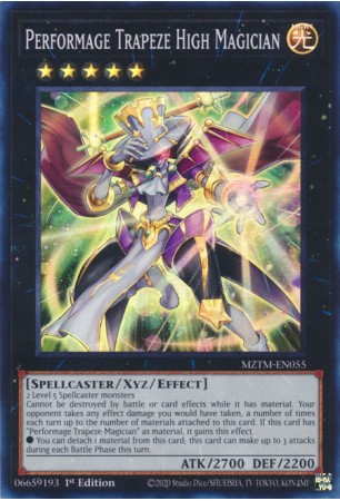 Performage Trapeze High Magician - MZTM-EN055 - Super Rare