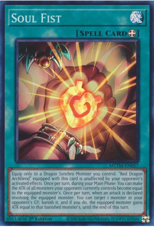 Soul Fist - MZTM-EN057 - Super Rare