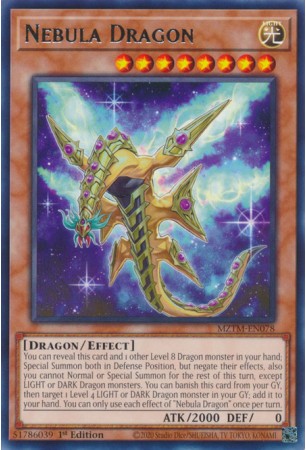 Nebula Dragon - MZTM-EN078 - Rare