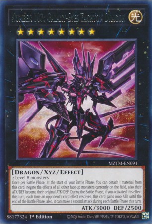 Number 107: Galaxy-Eyes Tachyon Dragon - MZTM-EN091 - Rare