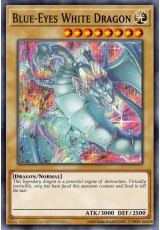 Blue-Eyes White Dragon (new art) - RA04-EN002 - Quarter Century Secret Rare
