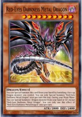 Red-Eyes Darkness Metal Dragon (alt. art) - RA04-EN003 - Quarter Century Secret Rare