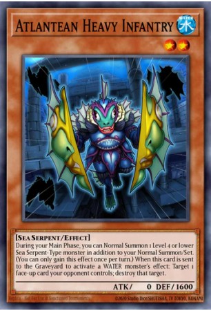Atlantean Heavy Infantry - RA04-EN010 - Super Rare