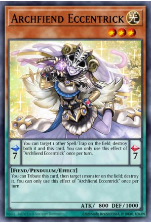 Archfiend Eccentrick - RA04-EN017 - Super Rare